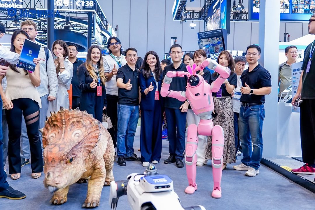 في جناح DOBOT: الروبوت الديناصور Sinoceratops